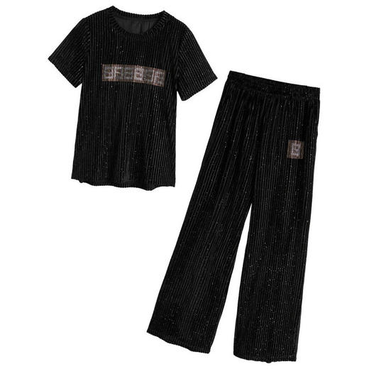 MQ-1170-2005夏季新款时尚洋气高冷御姐风两件套YY 商品图4