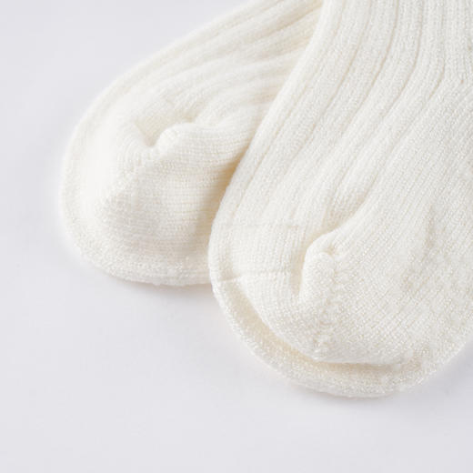 英氏婴儿袜子秋冬季保暖新生儿防脱防掉毛巾袜女童羊毛厚袜四季袜10992786 10992816 10992787 商品图10