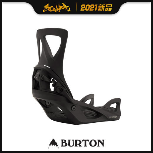 2021 BURTON STEP ON - WOMENS BLACK M 商品图0