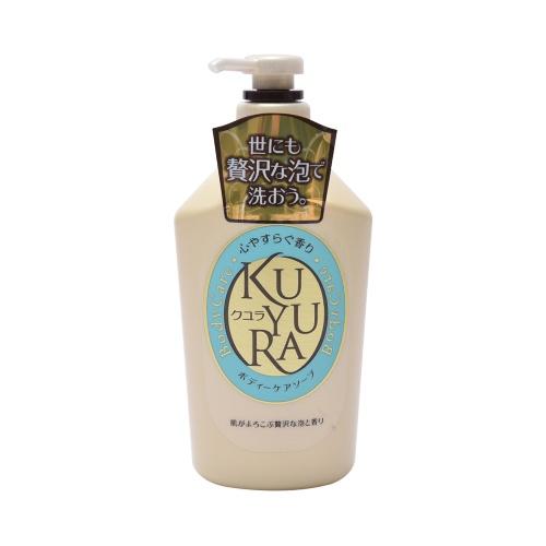 跨境shiseido资生堂可悠然美肌恬静清香沐浴露550ml
