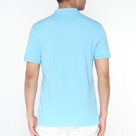 Marco Azzali 蓝色胶印小豹子POLO衫 T5258602 商品图2
