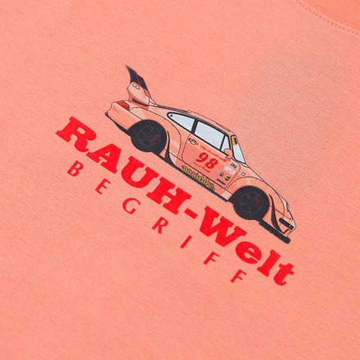 RWB主题 洛杉矶潮牌DPLS 桃色字母印花T恤 商品图1