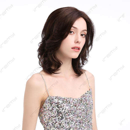 U型手织 70%真发头套 RGM-M20125MN 商品图2