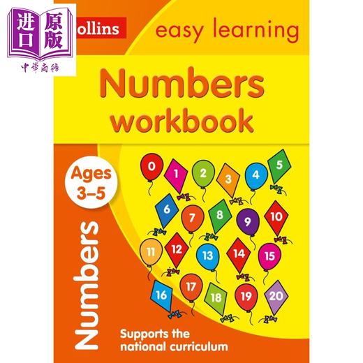 easy learning ks1 教辅教材工具书 数学练习 家庭练习册 英文原版