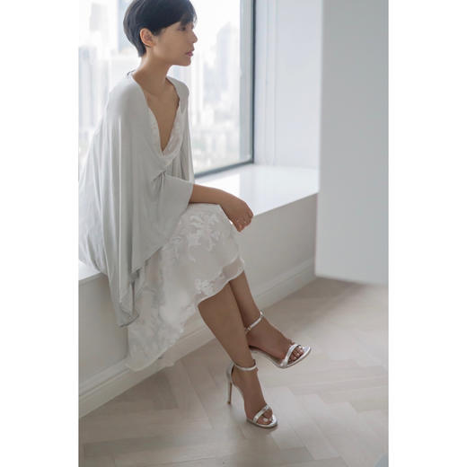 CG｜Cover-up -Knitted [针织真丝披肩] 商品图0