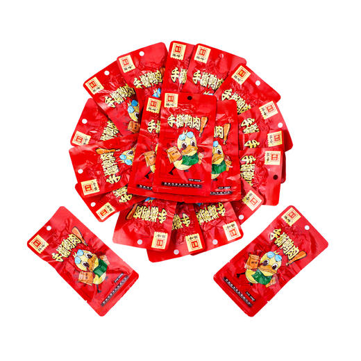 臻峰 湖南特产手撕鸭肉大礼包 风干鸭肉零食小吃400g 独立真空小包装 休闲食品 商品图4