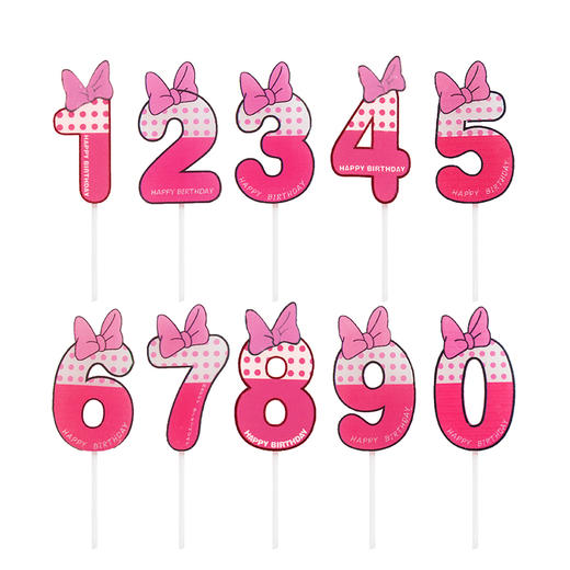 数字蜡烛 商品图0