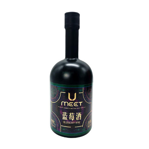 茅台悠蜜蓝莓酒套装礼盒 375ML+500Ml 商品图2