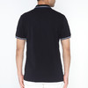 Marco Azzali 黑色小豹头刺绣POLO衫 T5259200 商品缩略图2