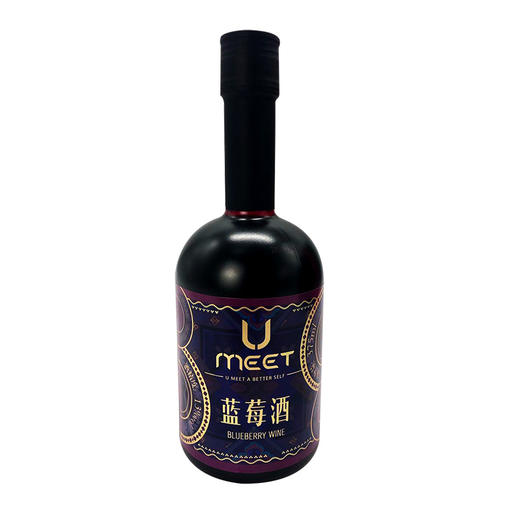 茅台悠蜜蓝莓酒套装礼盒 375ML+500Ml 商品图1