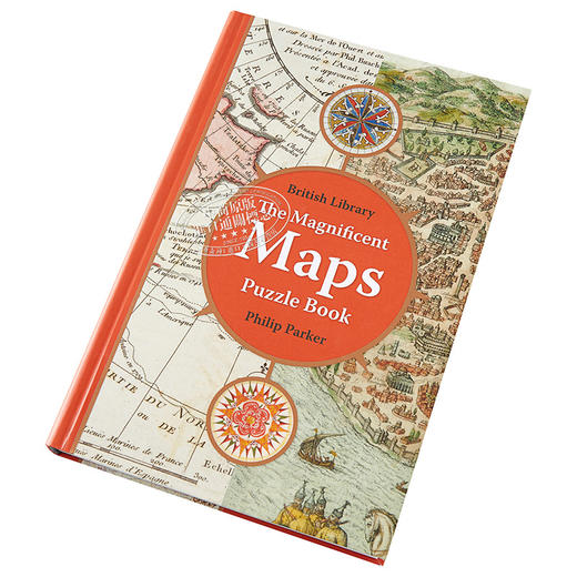 【中商原版】大英图书馆壮观的地图谜题书 英文原版 The British Library Magnificent Maps Puzzle Book 商品图2