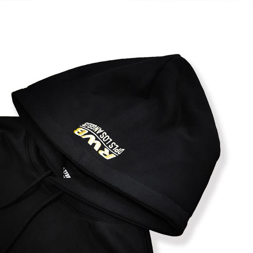 RWB主题 洛杉矶潮牌DPLS 烫金连帽卫衣 商品图2