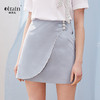 欧芮儿女装夏装重工包臀半身裙女高腰a字裙钉珠短裙子 商品缩略图0