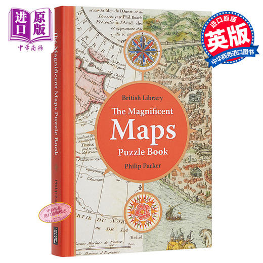 【中商原版】大英图书馆壮观的地图谜题书 英文原版 The British Library Magnificent Maps Puzzle Book 商品图0