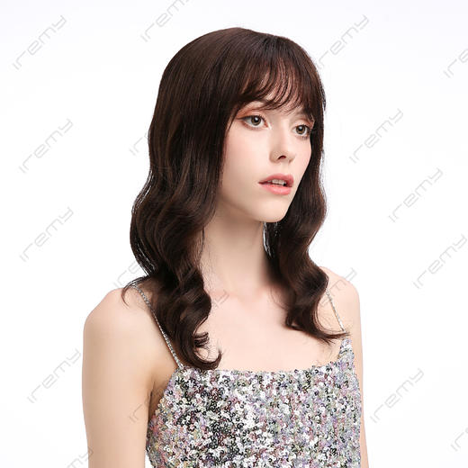 U型手织 70%真发头套 RGM-L20120MN 商品图1