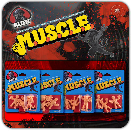 Super7 异形挂卡 Alien Muscle 商品图0