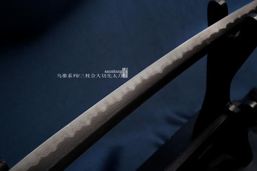 乌骓系列 铜装三枚合大切先 太刀 未开刃（需预订） 商品图7