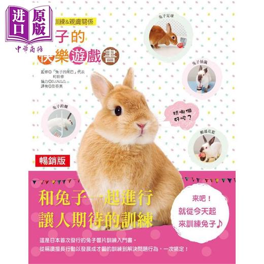 【中商原版】兔子的快乐游戏书 畅销版 港台原版 町田修 汉欣文化 商品图0