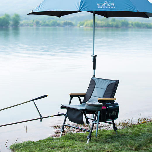 空钩悟道2020多功能钓椅 新款超轻便携钓鱼椅全地形铝合金折叠小椅子 商品图2