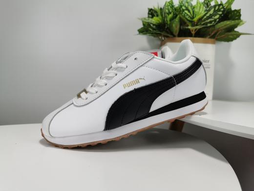 彪马Puma X BTS 防弹少年团联名小花 小白阿甘鞋 情侣板鞋 商品图0