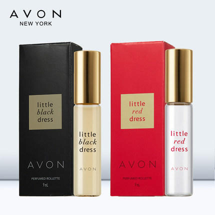 雅芳 小黑裙走珠、红裙走珠香水、小黑裙花漾走珠香水9ml 商品图1