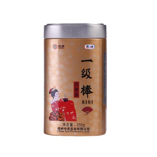 梧州中茶 一级棒8101 六堡茶250g 铁罐 梧州黑茶一级中国红出口 中粮茶叶 商品图3