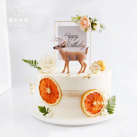 一鹿有你61承蒙遇见 一路有你 - 麦芙斯特蛋糕