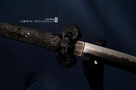 乌骓系列 铜装三枚合大切先 太刀 未开刃（需预订） 商品图9