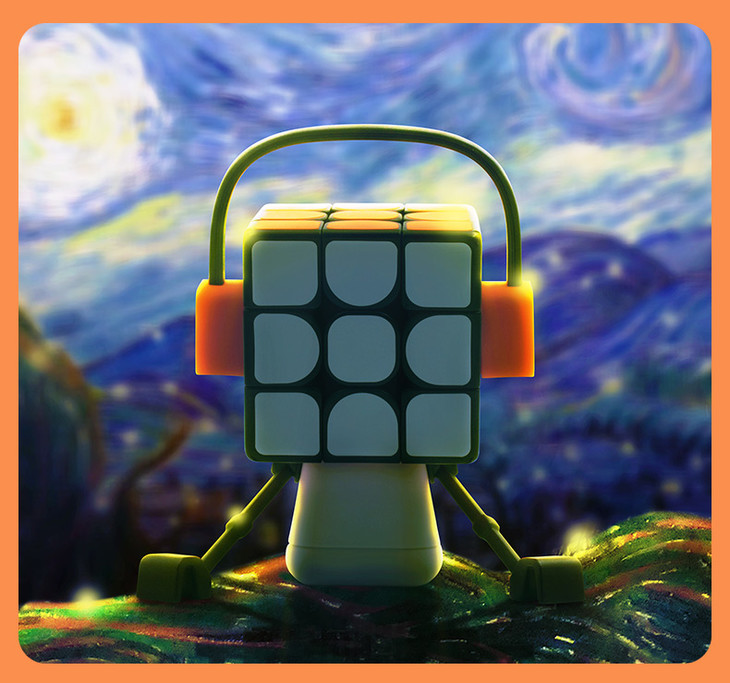 giiker计客超级魔方i3se三阶智能蓝牙儿童app教学竞速磁力魔方礼盒抖