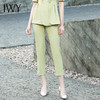 IWY/黄绿色五分短袖西装长裤套装12C1+12P1+12S1 商品缩略图11