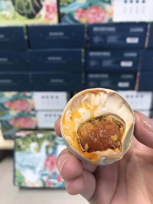 【千湖滋味红泥烤鸭蛋】60g*15枚/箱，匠心醇香、古法腌制 商品图2