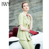 IWY/黄绿色五分短袖西装长裤套装12C1+12P1+12S1 商品缩略图5