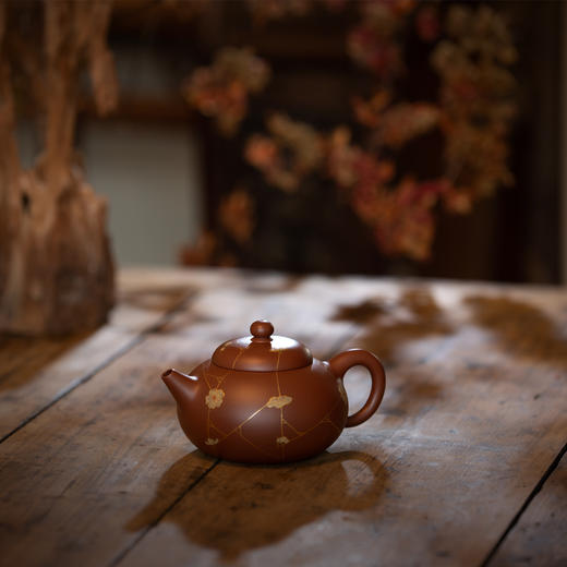 龙德堂陶艺 汤先武制 《冰梅》 270cc (库存请咨询客服) 商品图0