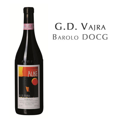暮光酒庄巴罗洛干红葡萄酒 意大利 G.D.Vajra Barolo DOCG Albe 2015 Itay 商品图0
