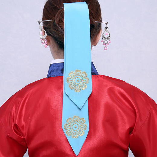 朝鲜族少数民族传统宫廷礼服舞蹈演出服装