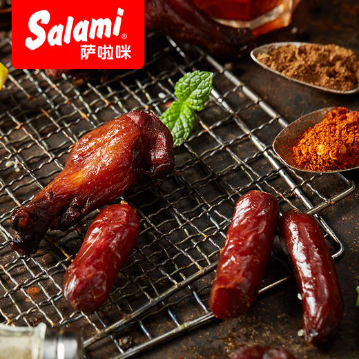 萨啦咪 1+1小鸡腿零食礼盒装年货大礼包春节礼品 商品图4