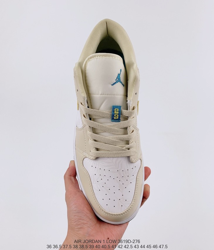 耐克nikeairjordan1lowlightorewoodbrown浅矿棕aj1乔1低帮潮流缓震