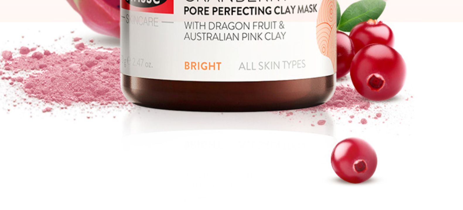 swisse斯维诗澳洲进口清洁面膜蔓越莓小粉泥膜深层去角质收缩毛孔