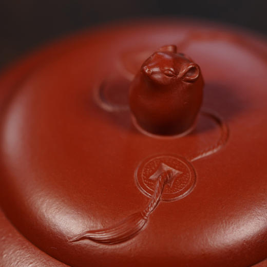 龙德堂陶艺 汤先武制 《子德芬芳》大红袍 260cc 库存请咨询客服 商品图2