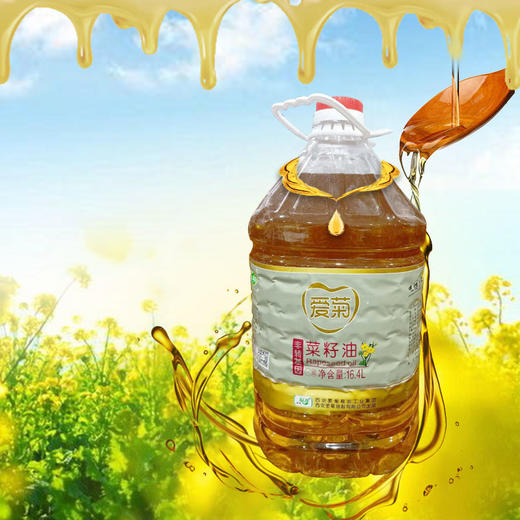爱菊一级非转基因菜籽油164l