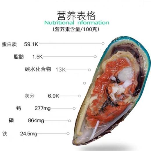 【半壳青口】 野生贝壳类，味道鲜美，营养丰富，鲜活帮开去一半壳 商品图3