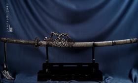 乌骓系列 铜装三枚合大切先 太刀 未开刃（需预订）