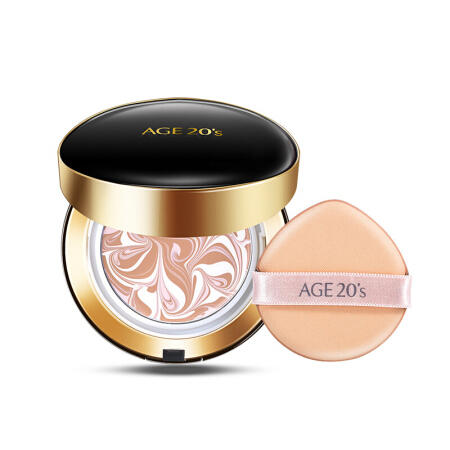 西安关区韩国爱敬luna气垫粉底膏13黑色运输过程中易导致膏体散介意慎