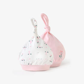 英氏婴儿纯棉圆帽子YLSJJ00001A01新生儿胎帽2件装YLSJJ00002A01 YLSJJ00001A01