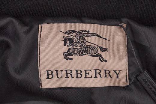 burberry博柏利19fwbt刺绣徽标拼接格子长袖开衫外套