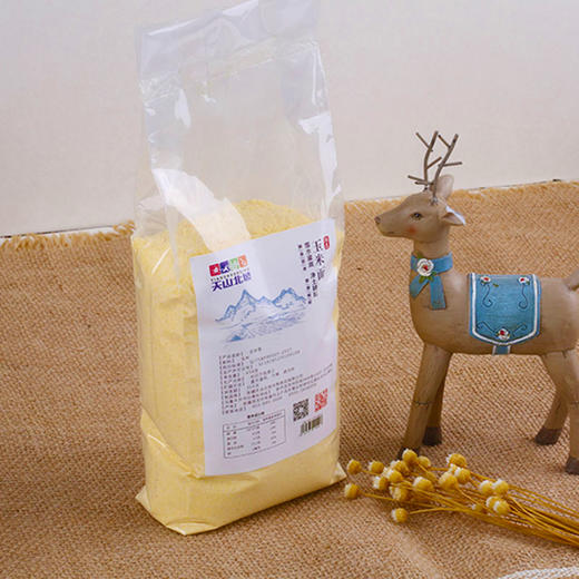 【杂粮】天山北坡玉米面粉500g*2袋 商品图1