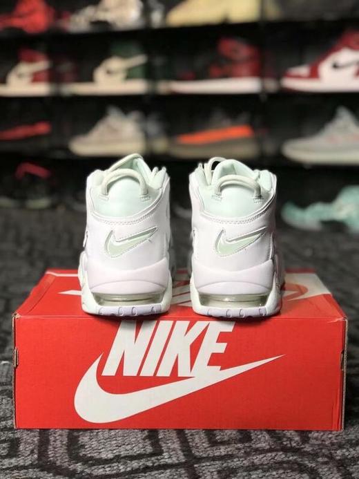 Nike Air More UPTEMPO 耐克皮蓬系列公司级 原盒原标 蒂芙尼 薄荷绿 货号：917593 300 商品图1