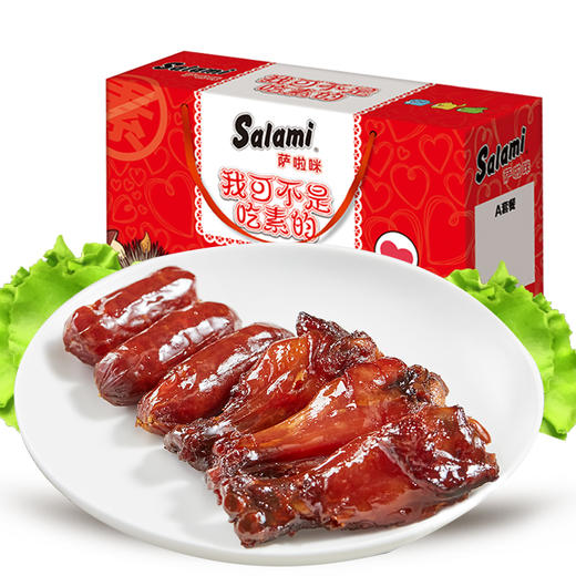 萨啦咪 1+1小鸡腿零食礼盒装年货大礼包春节礼品 商品图5