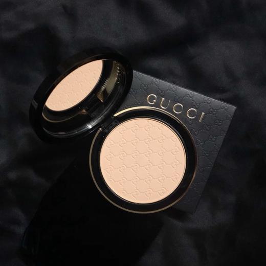 gucci古驰哑光透亮柔滑粉饼定妆粉饼015#带粉扑