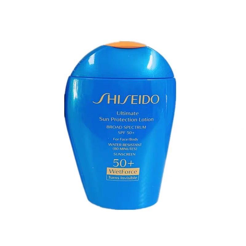 日本 Shiseido/资生堂 蓝胖子防晒50ml /150ml  新老包装随机发